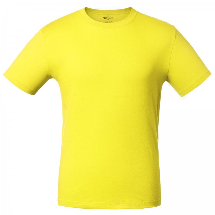 Футболка унисекс T-bolka 140, желтая