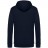 Толстовка с капюшоном унисекс Hoodie, темно-синяя