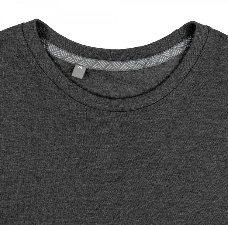 Футболка унисекс Firm Wear, черный меланж Футболка унисекс Firm Wear, черный меланж