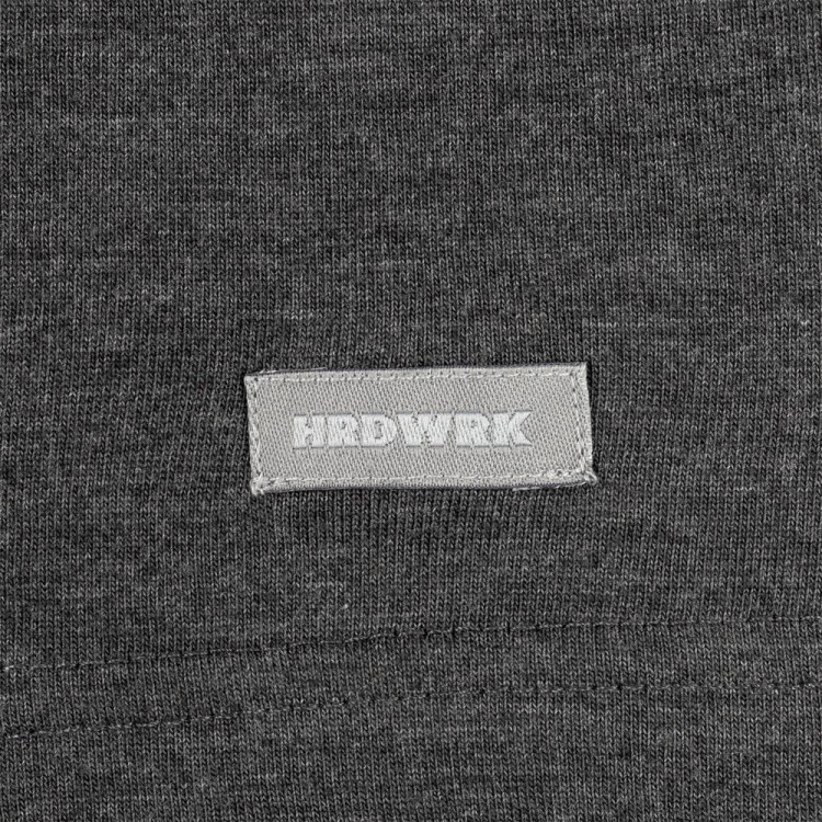 Футболка унисекс Firm Wear, черный меланж Футболка унисекс Firm Wear, черный меланж