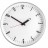 Часы настенные ChronoTop, серебристые
