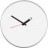 Часы настенные ChronoTop, серебристые