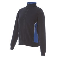 Толстовка мужская "CAGLIARI", темно-синий, ярко-синий_ L, 80% хлопок, 20% п/э; 280г/м2