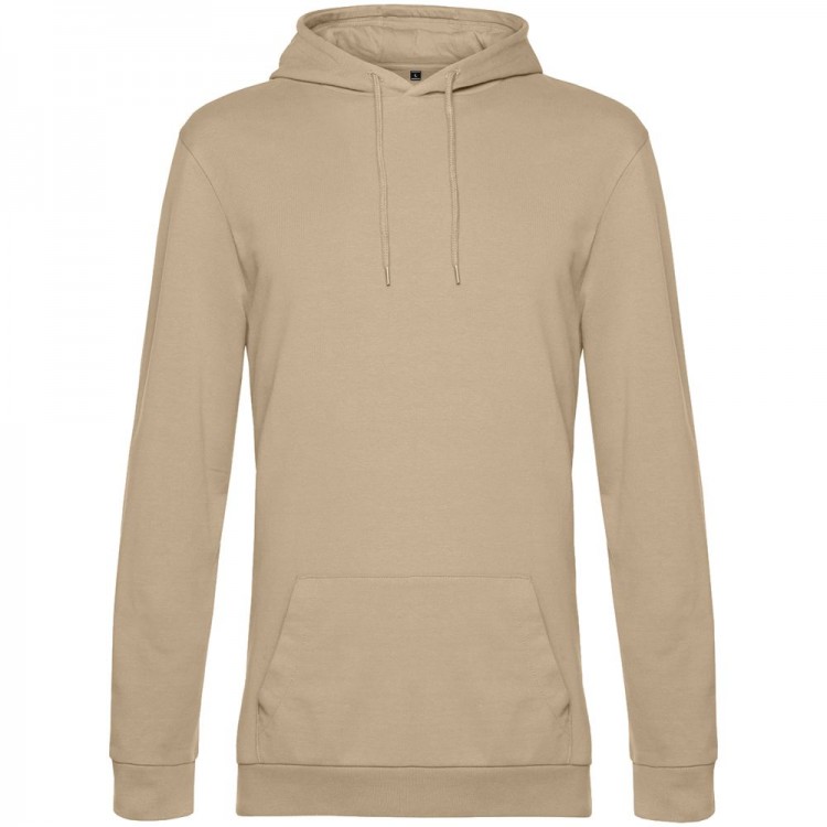 Толстовка с капюшоном унисекс Hoodie, бежевая Толстовка с капюшоном унисекс Hoodie, бежевая
