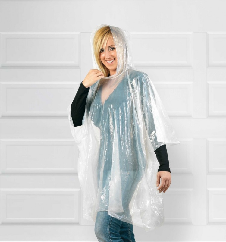 Дождевик в круглом футляре Nimbus, красный Дождевик в круглом футляре Nimbus, красный