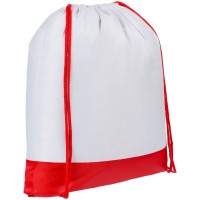 Рюкзак детский Classna, белый с красным Рюкзак детский Classna, белый с красным