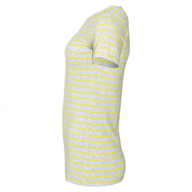 Футболка Miles Women серая с желтым Футболка Miles Women серая с желтым