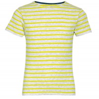 Футболка детская Miles Kids серый с желтым