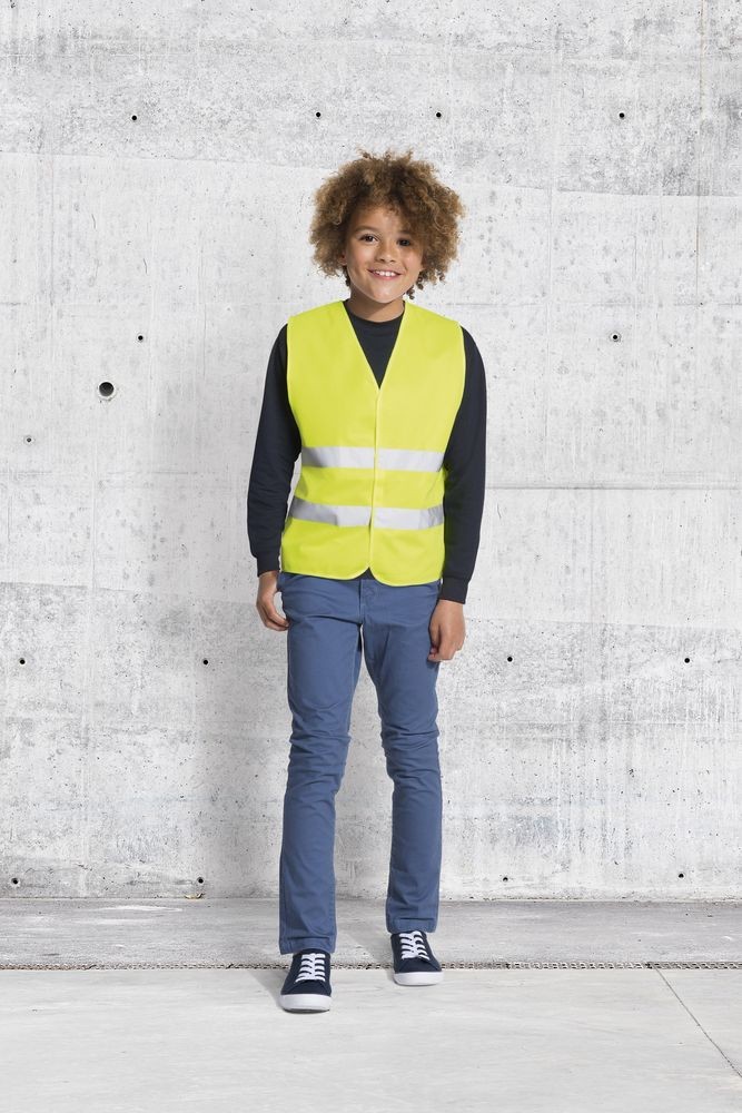 Жилет светоотражающий Secure Pro, оранжевый неон Жилет светоотражающий Secure Pro, оранжевый неон