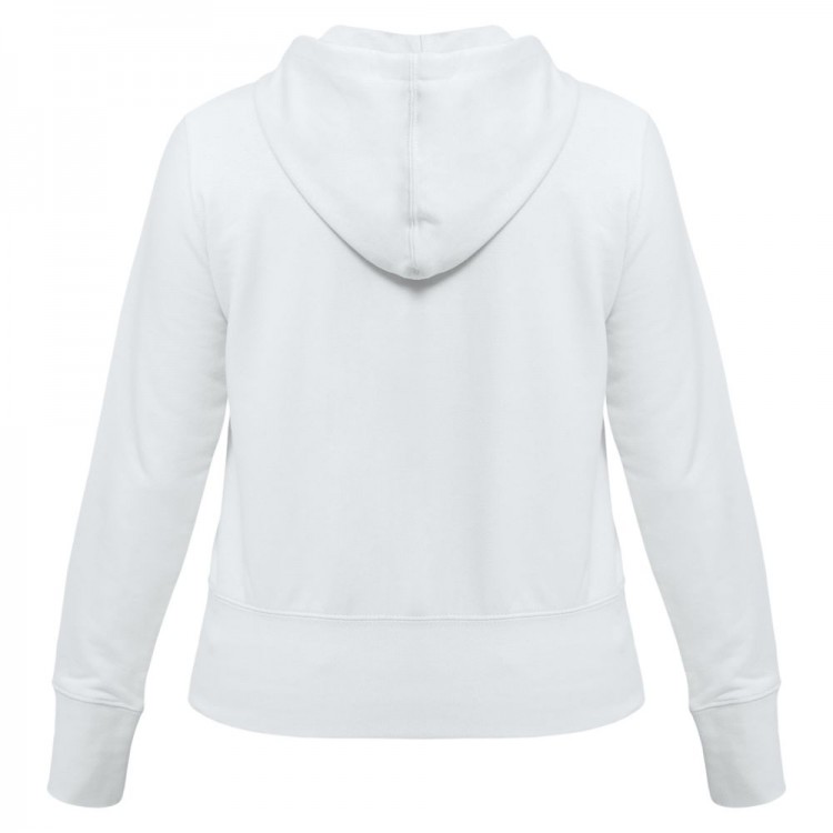 Толстовка женская Hooded Full Zip белая Толстовка женская Hooded Full Zip белая