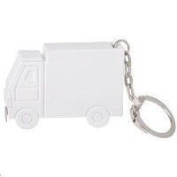 Брелок-рулетка "Грузовик" (1 м); 5,7х4х1,2 см; пластик