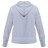 Толстовка женская Hooded Full Zip серый меланж