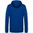 Толстовка с капюшоном унисекс Hoodie, ярко-синяя