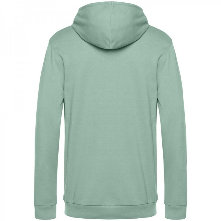 Толстовка с капюшоном унисекс Hoodie, серо-зеленая Толстовка с капюшоном унисекс Hoodie, серо-зеленая