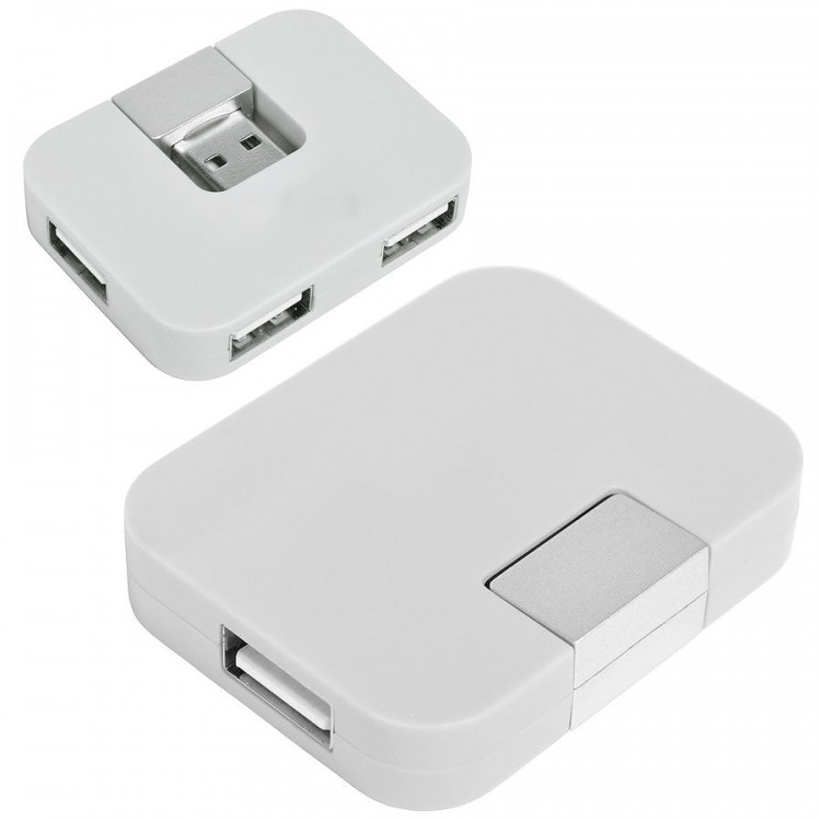 USB-разветвитель "Mini" на 4 порта, 5,2х4х1см