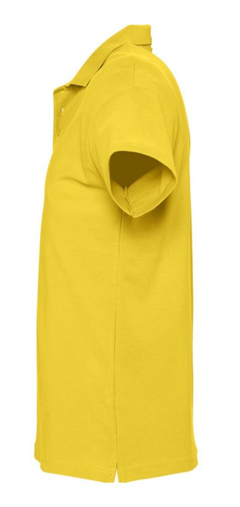 Рубашка поло мужская Spring 210, желтая Рубашка поло мужская Spring 210, желтая