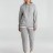 Толстовка с капюшоном унисекс Hoodie, серый меланж