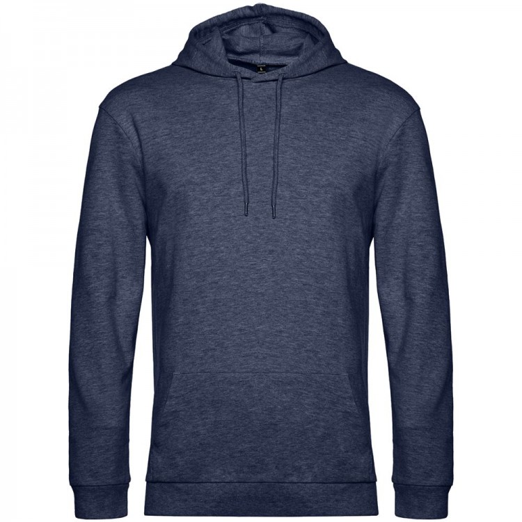 Толстовка с капюшоном унисекс Hoodie, синий меланж Толстовка с капюшоном унисекс Hoodie, синий меланж