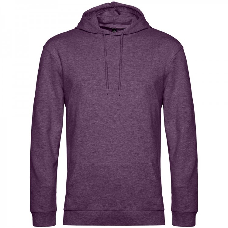 Толстовка с капюшоном унисекс Hoodie, фиолетовый меланж Толстовка с капюшоном унисекс Hoodie, фиолетовый меланж