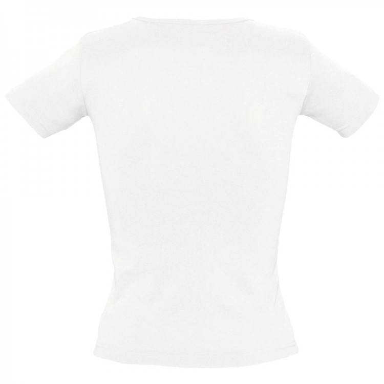 Футболка женская Lady 220 с V-образным вырезом, белая