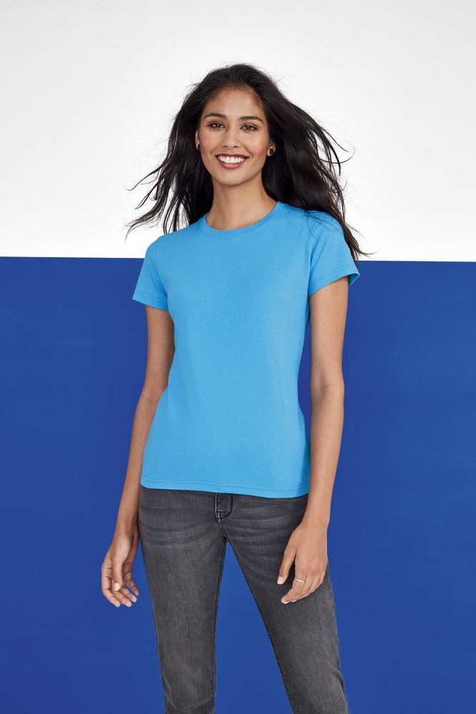 Футболка женская Imperial Women 190, белая Футболка женская Imperial Women 190, белая