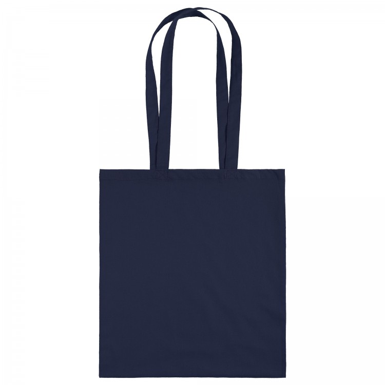 Холщовая сумка Basic 105, темно-синяя