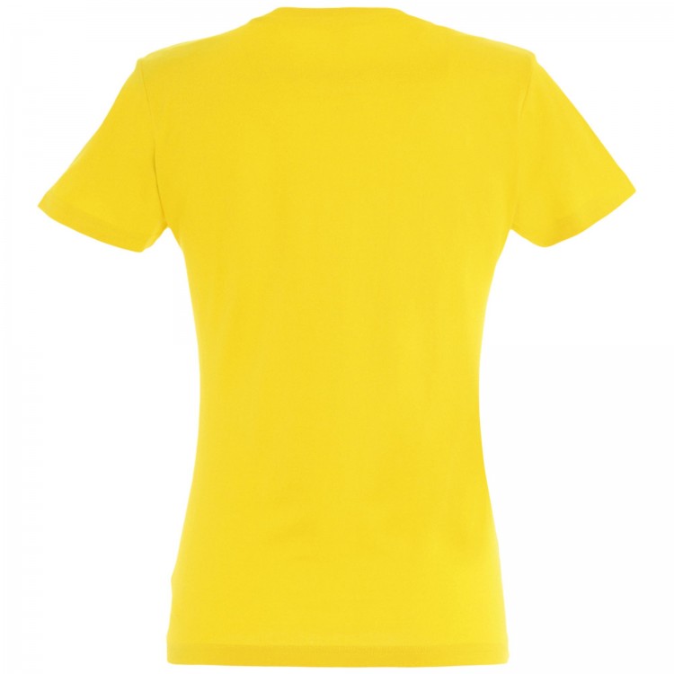 Футболка женская Imperial Women 190, желтая Футболка женская Imperial Women 190, желтая