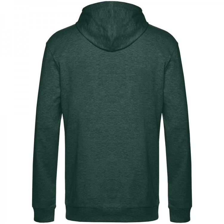 Толстовка с капюшоном унисекс Hoodie, темно-зеленый меланж Толстовка с капюшоном унисекс Hoodie, темно-зеленый меланж