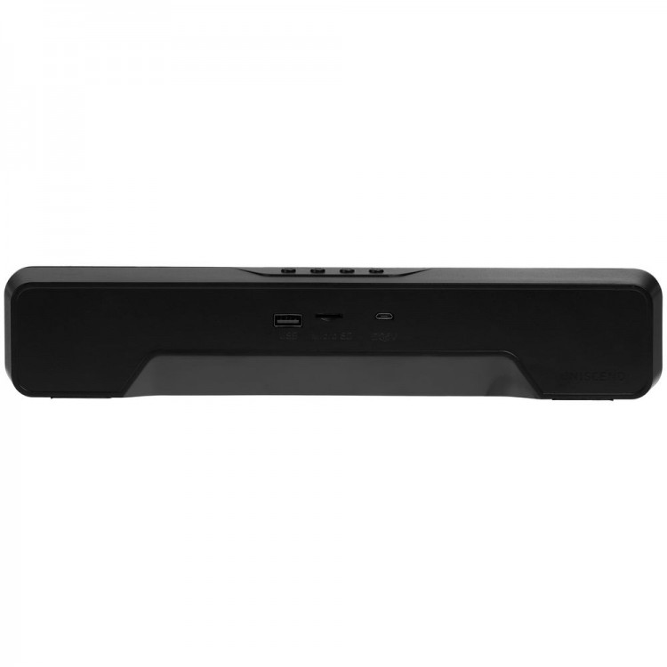 Беспроводная стереоколонка Uniscend Audeamus, черная Беспроводная стереоколонка Uniscend Audeamus, черная