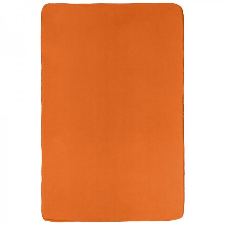 Флисовый плед Warm&Peace, оранжевый Флисовый плед Warm&Peace, оранжевый