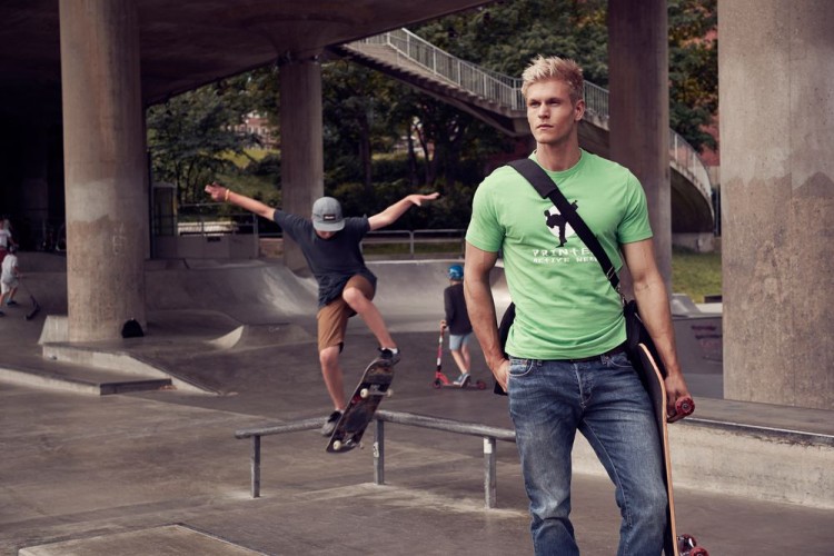 Футболка мужская Heavy, зеленое яблоко Футболка мужская Heavy, зеленое яблоко