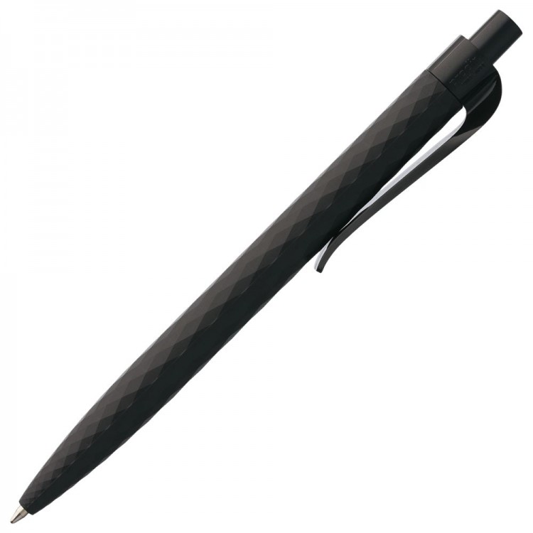 Ручка шариковая Prodir QS01 PRP-P Soft Touch, черная Ручка шариковая Prodir QS01 PRP-P Soft Touch, черная