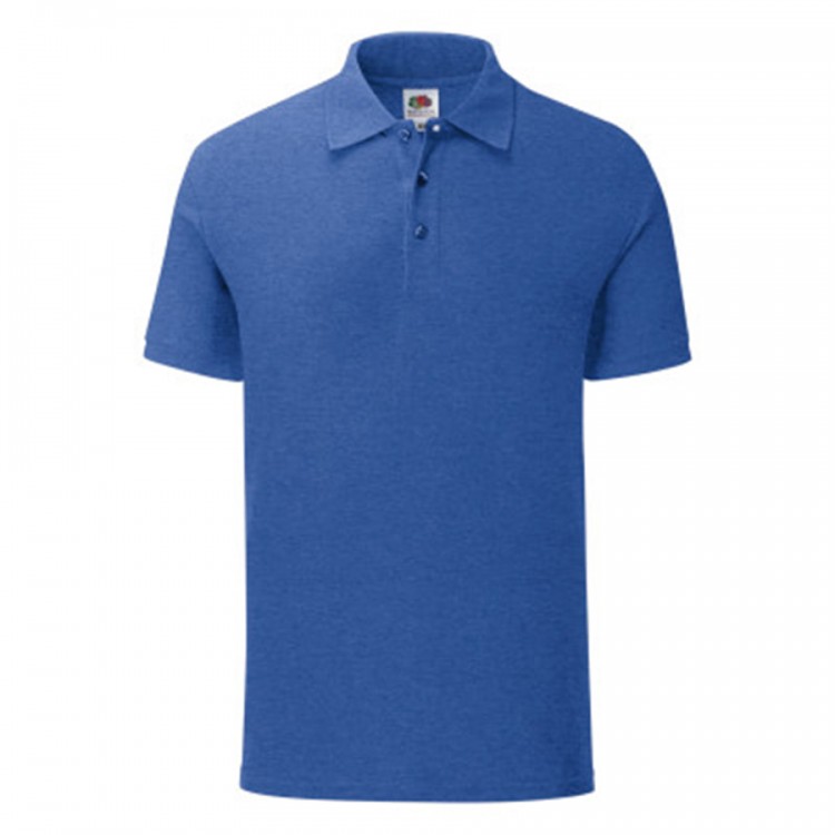 Поло "Iconic Polo", голубой, S, 65% полиэстер 35% х/б, 180 г/м2