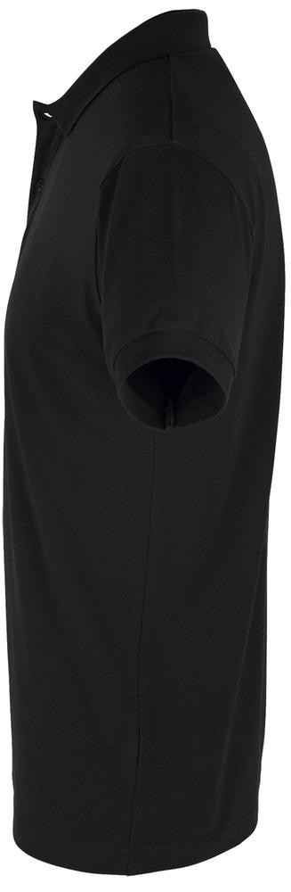 Рубашка поло мужская Perfect Men 180 черная Рубашка поло мужская Perfect Men 180 черная