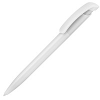 Ручка шариковая Clear Solid, белая Ручка шариковая Clear Solid, белая