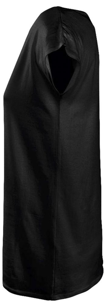 Футболка женская Marylin, черная Футболка женская Marylin, черная