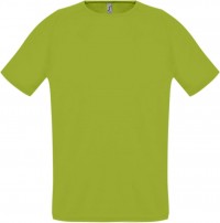 Футболка унисекс Sporty 140, зеленое яблоко