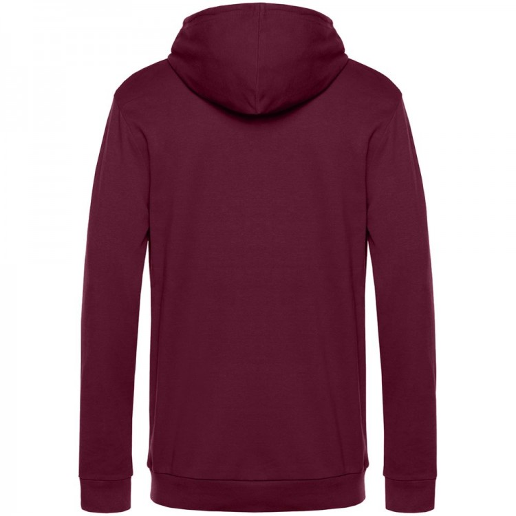 Толстовка с капюшоном унисекс Hoodie, бордовая Толстовка с капюшоном унисекс Hoodie, бордовая