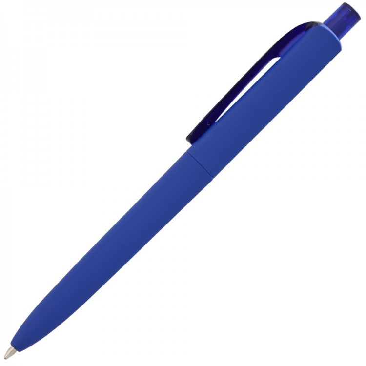 Ручка шариковая Prodir DS8 PRR-Т Soft Touch, синяя Ручка шариковая Prodir DS8 PRR-Т Soft Touch, синяя